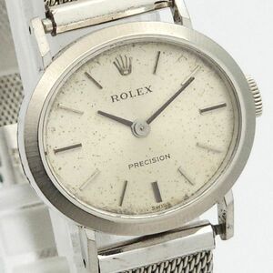 ▼訳あり 1円 ROLEX ロレックス プレシジョン 手巻 動作品 KN0429T（PP 24）