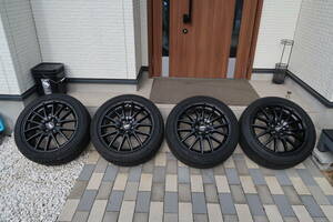 中古程度良 サマータイヤ ホイール4本セット/MID シュナイダー SQ27/TOYO SD-7 205/50R17 2022年