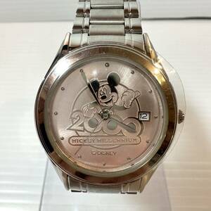 【未使用 美品】ミッキー　2000年 腕時計 ミレニアム　millennium 限定品 記念品 ミッキーマウス　ディズニー レトロ
