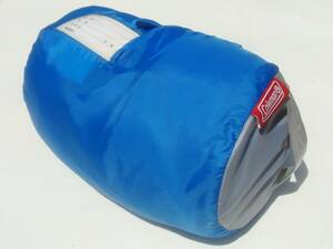 美品 Coleman コールマン 封筒型 シュラフ 寝袋 W180×D65cm 中綿700g ブルー