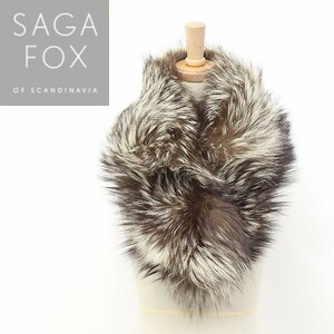 ◆SAGA FOX/サガフォックス フォックスファー 毛皮 ティペット ショール マフラー