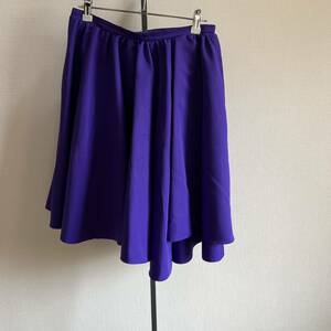 スタニングルアー　アシンメトリースカート　ひざ丈　日本　紫