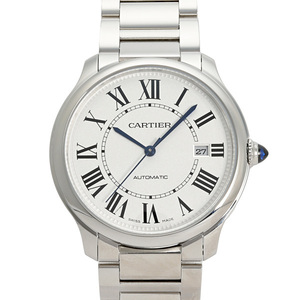 カルティエ Cartier ロンドマスト ドゥ WSRN0035 シルバー文字盤 中古 腕時計 メンズ