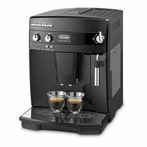 【中古】 デロンギ DeLonghi 全自動コーヒーメーカー ミルク泡立て手動 ブラック マグニフィカ ESAM0311