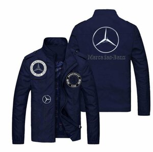 02★新品★メルセデス・ベンツ★モータースポーツ ロゴ 冬服 防水防風ジャケット アウトドアスポーツウェア 釣り服