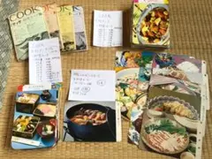 月刊 COOK 料理カード／伊藤ハム 料理カード 計 274枚セット 昭和41〜