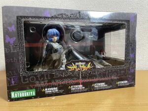 【中古美品】 KOTOBUKIYA 新世紀ヱヴァンゲリヲン　綾波レイ　REI AYANAMI GothLoli(noir)Ver.