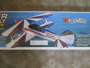 Great Planes Super SkyBolt グレートプレーンズ スーパースカイボルト バルサ キット 60~90クラス 複葉機 未組立