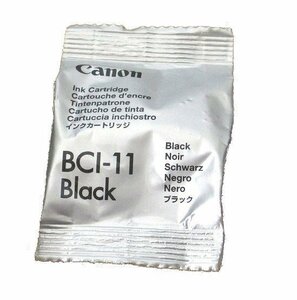 CANON BCI-11 ブラック 純正 インクカートリッジ 【単品ばら売り】 未使用未開封 BJ、BJCシリーズ、ワープロ FAX キャノン BLACK