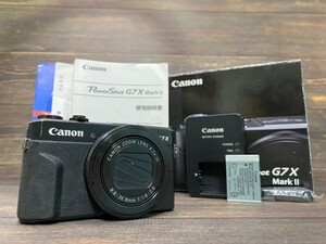 Canon キヤノン PowerShot パワーショット G7 X Mark II コンパクトデジタルカメラ 元箱付き #B14