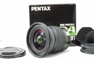 生産終了 美品 ● smc PENTAX DA 12-24mm F4 ED AL IF ペンタックス 超広角 ズーム 元箱 説明書 付属 フード キャップ レンズ遊び #1016