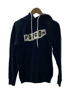 VOLCOM◆フロントロゴプリント/パーカー/M/コットン/BLK/A41318JA