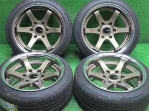 新品 ホイールタイヤ 4本 205/45R17 2022年製 KB レーシング2 ラジアル タイヤ インペリアル エコスポーツ2