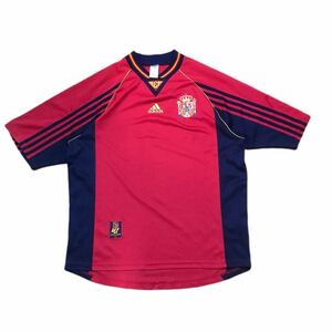 ポルトガル製 90s adidas スペイン代表　1998年Wカップ ユニフォーム