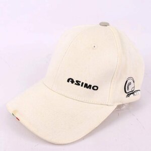 ホンダ キャップ ASIMO アシモ コットン100％ 企業 ブランド 帽子 メンズ ホワイト HONDA