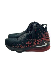 NIKE◆LEBRON XVII/レブロン 17/ハイカットスニーカー/BQ3177-006/29cm/ブラック/2020