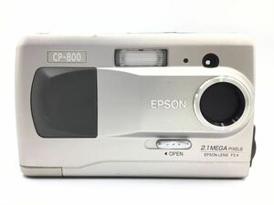 30931 【動作品】 EPSON エプソン CP-800 G760A コンパクトデジタルカメラ 電池式
