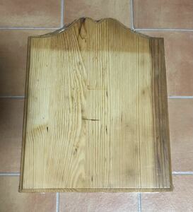 トールペイント　素材　木工　35.5×28cm
