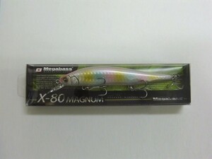 メガバス Ｘ-80 MAGNUM #08 GG RAINBOW (マグナム) 