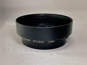 ★良品★ ライカ LEICA 12564 純正レンズフード R2/50、R2.8/35 Summicron-R 　　　0421#0051 #4882