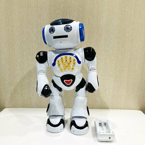 【76】1円～ ジャンク品 LEXIBOOK 学んで遊べる対話型ロボット パワーマン POWERMAN 4歳～ ギフト 知育玩具 おもちゃ トイ ゲーム 音楽