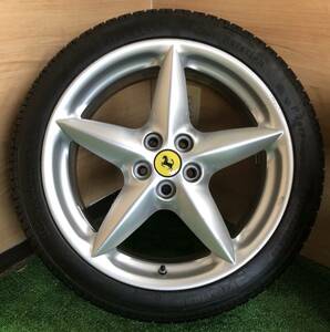 【フェラーリ純正ホイール】Ferrari フェラーリ F360モデナ 108X5H ピレリ P-ZERO F:215/45R18 18ｘ7.5J R:275/40R18 18X10J