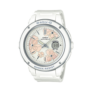 カシオ CASIO 腕時計 レディース BGA-150FL-7AJF BABY-G クォーツ ホワイト国内正規