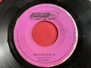 AL GREEN / GOD IS STANDING BY & TIRED OF BEING ALONE JAMAICA SOUL 45 BIG HIT 人気盤　試聴