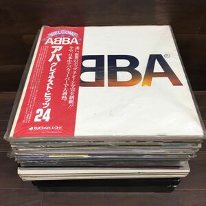 □B-942 洋楽 LP レコード まとめ50枚 ABBA Gazebo トップガン WHAM ヴァンヘイレン 汚れた英雄 ジャッキーチェン 他 動作未確認 