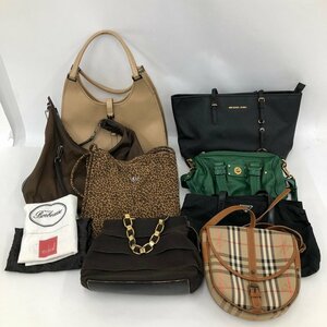 GUCCI/BOTTEGA VENETA/Salvatore Ferragamo/BURBERRY/PRADAほか バッグ8点おまとめ【CEAO7016】