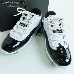 【未使用】NIKE AIR JORDAN 11/エアジョーダン 11 GOLF CONCORD/ゴルフ コンコルド AQ0963-101/26.0 /080