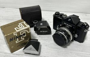 ■希少レア■ Nikon ニコン フィルムカメラ F アイレベル ブラック 一眼レフカメラ ファインダー フォトミック ボディ レンズ まとめ売り 