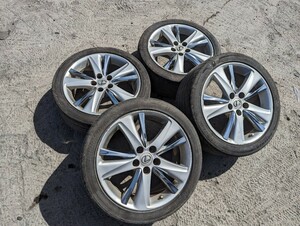 LEXUS　レクサス　GS450h　純正　タイヤ付きホイール　18×8J+45 245/40R18 PCD 114.3 　460　430