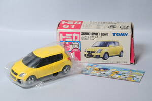 Tomica トミカ No.61 SUZUKI スズキ Swift スイフト スポーツ 1/60 中古 並品