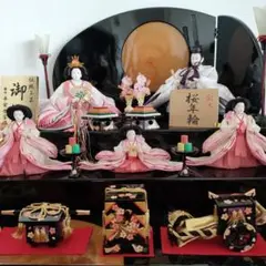 雛人形　桜年輪　平安水宝作