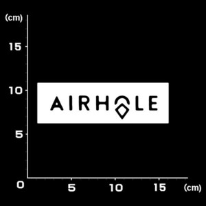 送料無料★0848★AIRHOLE エアホール★スノーボード★スノボー★SNOWBOARD★ステッカー