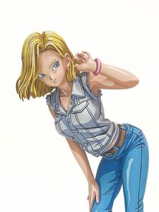 ドラゴンボール　DRAGON BALL GLITTER＆GLAMOURS 人造人間18号 18号　リペイント　フィギュア　2D 二次元　美少女　アニメ