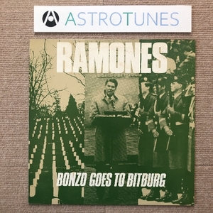 良盤 激レア ラモーンズ Ramones 1985年 LPレコード Bonzo Goes To Bitburg 英国盤 Punk / New wave