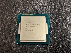 Intel インテル CPU Core i7-4771 3.50GHz 8MB 5GT/s FCLGA1150 SR1BW PCパーツ デスクトップ パソコン PC用
