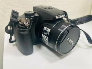 【SYC-4129】【1円〜】Nikon ニコン COOLPIX（クールピクス） P100 ブラック コンパクトデジタルカメラ 通電動作未確認 ジャンク 中古