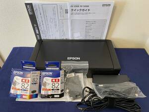 ★☆エプソン EPSON A4モバイルプリンター PX-S06B 新品純正インク＆メンテナンスボックス付 中古品☆★