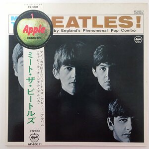 10025402;【Apple丸帯付/補充票/見開き】The Beatles / Meet The Beatles!