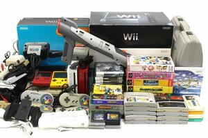 任天堂 ゲームボーイ カラー GBA Wii U ファミコン スーファミ DS 本体 ソフト 他 まとめ ゲーム 大量セット ジャンク 4-E088/1/180