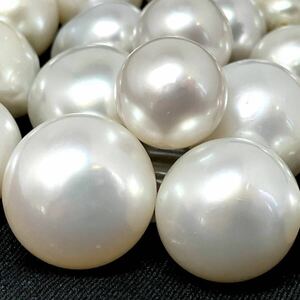 ［南洋白蝶19点おまとめ］a 重量約50g/250ct 約10.0-14.8mm珠 pearl パール 本真珠 バロック ジュエリー jewelry 裸石 宝石 pearl
