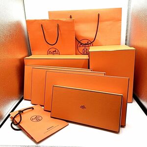 【1円スタート】HERMES　エルメス　箱　ショッパー　などまとめ