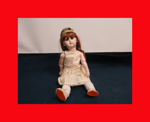 ：【人形館】「ビスクドールG-116」ビスクドール・洋人形〝ビ〟