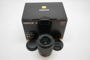 ■ほぼ新品■ Nikon NIKKOR Z 50mm f/1.8 S　※19012