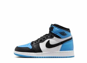 Nike GS Air Jordan 1 Retro High OG "University Blue/UNC Toe" 23cm FD1437-400