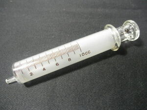 ガラス製 注射器 10ml シリンジ 10cc 液体の移し替え カニューラメンテ 健康用品 健康器具 その他