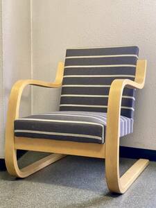 artek 402 Lounge Chair 1970s アイノ・アアルト ファブリック Alver Aalto Aino Aalto アルヴァ アアルト北欧 アルテック ビンテージ